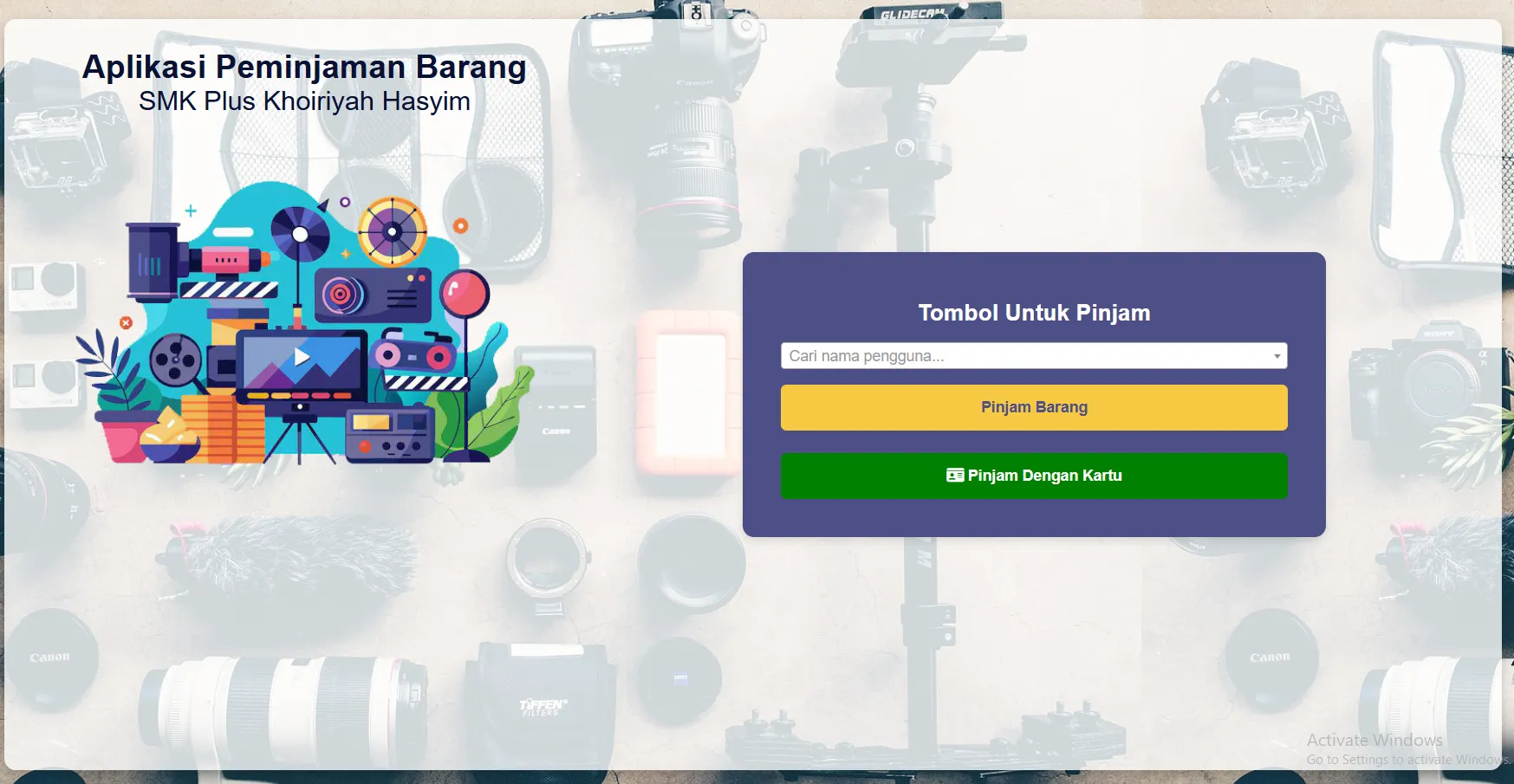 Sistem Peminjaman Barang